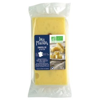 EMMENTAL LAIT CRU 240G